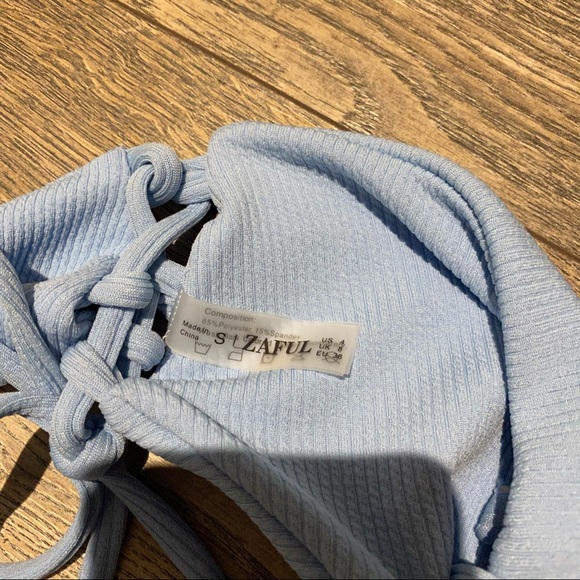 Zaful Bandeau Bikini Set - Picture 8 of 10